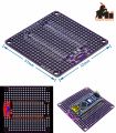 Protoboard for Arduino Nano prototype pcb board type c bootloader board. 