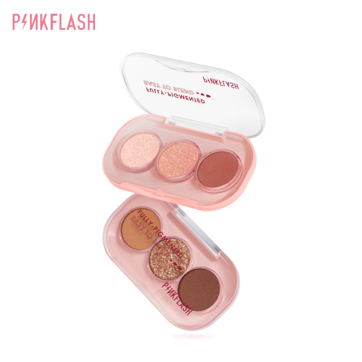 Focallure - PINKFLASH 3 Pan Eyeshadow Palette-PFE23
