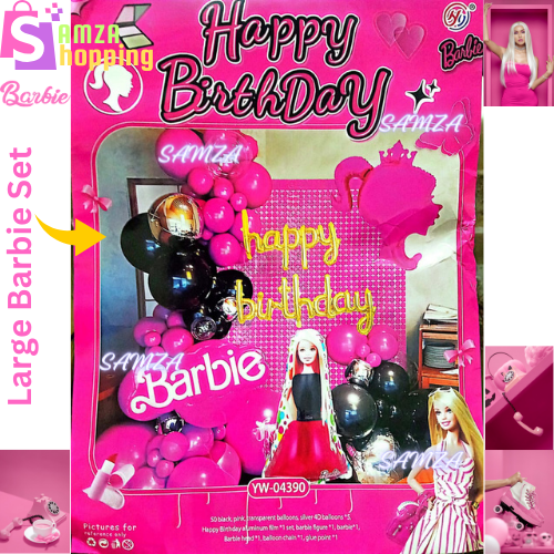 Barbie Happy Birthday Theme Large Set