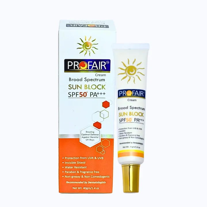 PROFAIR%20CREAM%20SUNSCREEN%20SPF%2050%20PA+++%20%7C%20Invisible,%20Water-Resistant,%20Non-Greasy%20&%20Non-Comedogenic%20Formula%20%7C%20Dermatologist%20Recommended%20for%20All%20Skin%20Types!%20-%20Image%206