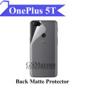 OnePlus 5t Back Matte Protector Soft Skin Sheet Soft Film Protector For 1+5t. 