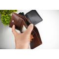 Genuine Leather Wallet for MEN – 3 Colors – 100% Pure COW Leather – Tri-Fold. 