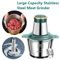 Imported Imported Electric Chopper Machine  , 3L Stainless Steel 1000W with 4 Blades, - Multifunctional Food Processor, Meat Grinder, Hand Chopper, Blender Machine ,Vegetable Cutter, Mixer Machine, Qeema Machine for Kitchen Accessories. 