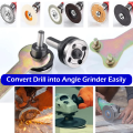 10mm Drill to Angle Grinder Adapter Rod 5pcs Set for Cutting, Grinding & Polishing Conversion Tools by Electrica. 
