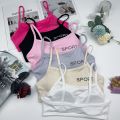 Teen Girls Cotton Padded Sports Bra (Age 8–15) | Soft, Breathable, Wire-Free Vest Top | School, Sports & Daily Wear. 