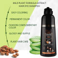 100% Original Collagen Argan Oil Speedy Hair Color Shampoo Cover Gray & White Hair Natural Black Hair Dye Shampoo Repair Damaged 400ml in pakistan. 