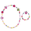 Kids children cartoon beads necklace jewelry girls gift. 