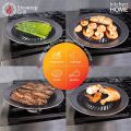 Kitchen + Home Stove Top Smokeless Grill Indoor BBQ, Stainless Steel with Double Coated Non Stick Surface. 
