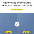 Kebidu Car Windshield Repair Kit UV Optically Clear Resin Glue for Restore Crack Broken Windscreen Repair Tool Sets. 