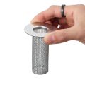 Stainless Steel Kitchen Tool Waste Drainer Anti-Pest Floor Drain Filter Mesh Sealing Cover Sink Strainer Food Hair Stopper. 