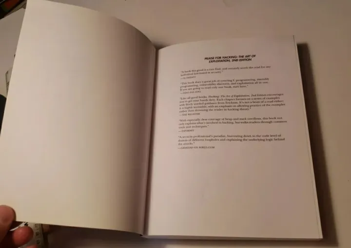 Hacking:%20The%20Art%20of%20Exploitation%20by%20Jon%20Erickson%20-%202nd%20Edition,%20New%20English%20Technology%20Book%20-%20Image%204
