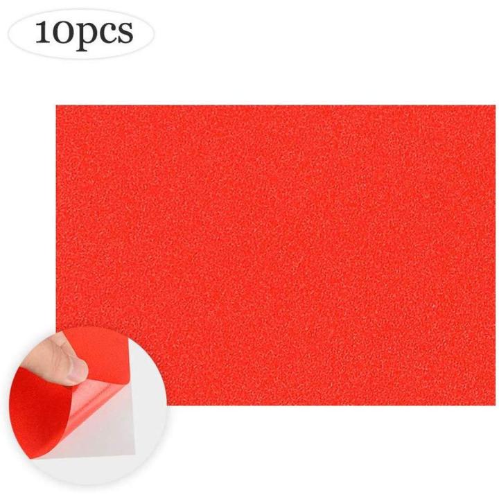 A4 Glitter Stickers 10 Sheets  (Red Colors)