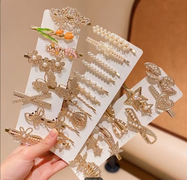 "Dazzling%20Rhinestone%20Star%20Hair%20Clips:%20Luxury%20Diamond%20Barrettes%20for%20Women%20-%20Sparkling%20Jewelry%20Accessories,%20Multifunctional%20Hairpins%20for%20Salon,%20Weddings,%20and%20Daily%20Styling",%20available%20in%20Random%20design%20available%20at%20your%20door%20step%20in%20just%20399,%20hurry%20up%20-%20Image%202