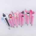 Barbie series girl, high-value cute cartoon love ballpoint pen Pink series multi-functional ballpoint pen. 