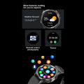 For Samsung Galaxy Watch 6 Classic Smart Watch Men's GPS Sports Waterproof Bluetooth Call Voice Assistant Health Smartwatch. 