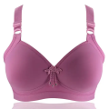 Non Wired Brazier for Women Plain Foam Padded Lifting Bras for Girls with Adjustable Straps and Back Closure for B and C Cups. 