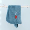 Magic Microfiber Shower Cap Embroidery Towel Bath Hats Dry Hair Cap Quick Drying Soft for Lady Turban Head. 