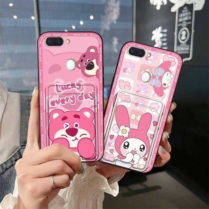 Anti-knock Waterproof Phone Case For OPPO R15 Pro Full wrap Silicone Fashion Design Anti-dust Graffiti Card bag TPU Cute