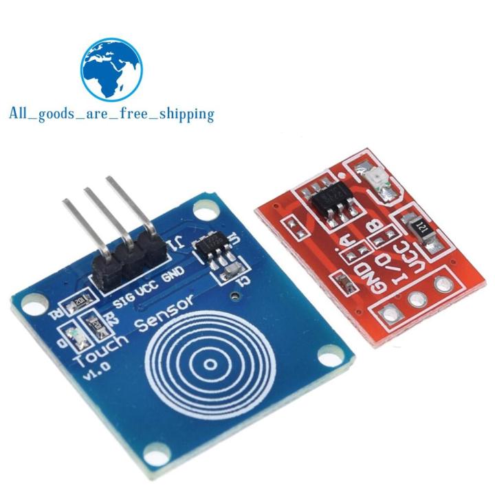 TTP223 Touch Key Switch Module TTP223B Touching Button Self-Locking/No ...