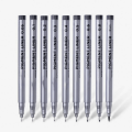 Pigment liner, Water Based Brush Markers Different Size Pigment Liner Triangular Fine liner Pens for Art Supplies Stationery. 