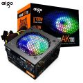 Aigo ak700 max 700W PC Gaming Power Supply unit Quiet 120mm RGB Fan 24pin 12V ATX BTC PSU Desktop computer Power Supply for gaming pc. 