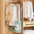 【ALLGOOD】Clothes Dust Cover Printing Household Dustproof Coat Suit Cover Hanging Clothes Storage Dust Bag Home Wardrobe Case Organizer. 