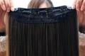 Brown Hair Extension Natural Brown 5 Clips In Full Volume 30 Long Straight Hair Extension - Natural Color - Perfect Match For All Hair Types. 