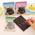 Magic Colorful Scratch Doodle Art Book - 14 and 20 cm. 