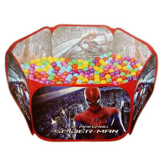 Big size spiderman ball pool-Spiderman Ball Pit Pool Play Tent With 15 Balls-spider-man Tent-New Ball Pit Pool Play Tent For Kids With 15 Soft Balls Spiderman Printed