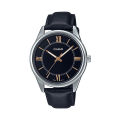 Original Casio - MTP-V005L-1B5UDF - Stainless Steel Wrist Watch for Men. 