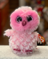 Ty Beanie Boos - Glittery Eyes Owls Collection 15cm Soft Cuddly Plush Toys For Kids. 