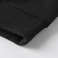 Simple Black Track suit for Man and Women Sweatshirt and Trouser. 