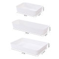 High Quality Simple And Multi-purpose Storage Box Colourful PP Plastic Classification Storage Durable Case Desktops Drawers Office Home Supples 1Pcs. 