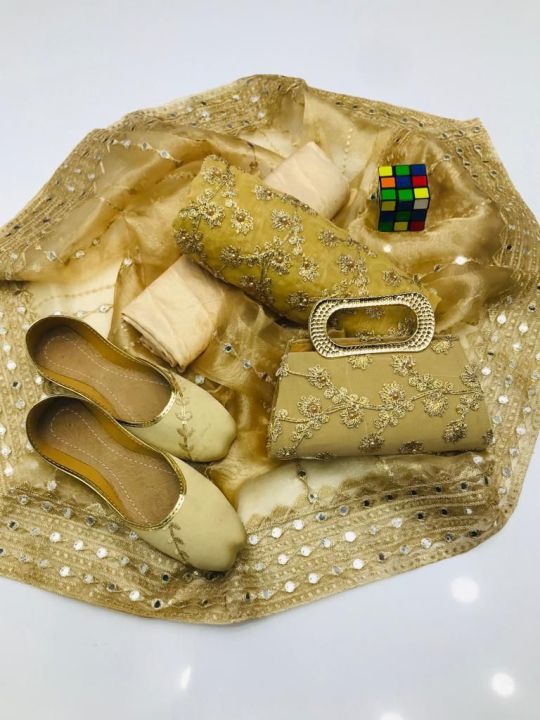 Girl's%20Dream%20Fashion%20New%20Winter%20Collection%202023%20Dresses%20for%20Women's%203Pcs%20Suit%20Fancy%20Dress%20for%20girls%20Party%20Collection%205Pcs%20Dress%20Pearls%20Dori%20Work%20Crinkle%20Chiffon%20Shirt%20Heavy%20Embroidery%20Plain%20handmade%20work%20duapta%20Fancy%20Pealrs%20Work%20clutch%20And%20Fancy%20Gift%20Free%20-%20Image%207