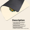 Gaming Mouse Pad Premium  8" x 6.5  Thick Non-Slip Rubber Base, Smooth Cloth Surface for Precision Control - Tozistore. 