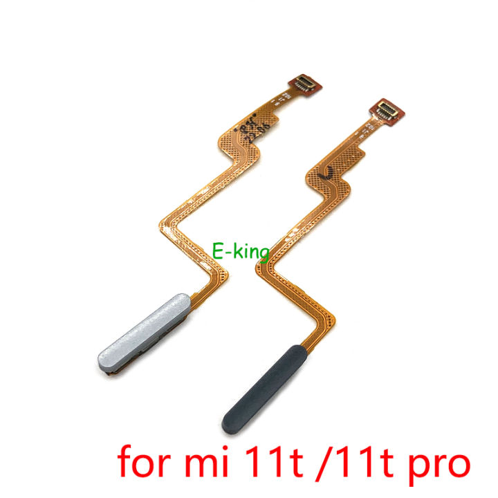 For Xiaomi Mi 11T Pro Power Home Button Key Fingerprint Menu Return Key Sensor Flex Cable