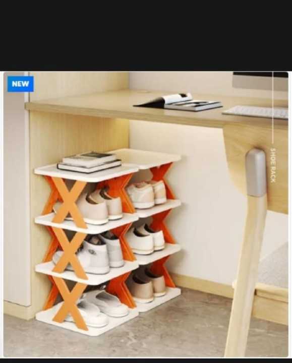 T.Q.    High Quality Shoe Rack Organizer 4,5,6 layer- Stackable Shoe Rack - Shoe Stand - Fashion Shoe Rack - Shoes Storage – 4, 5 ,6 Tiers Heavyweight Shoe Stand , Book Rack , Multipurpose Rack