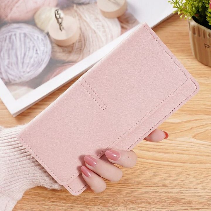 Slim Wallet for Women – Cardholders, Money and Receipt Pockets, Compact Design