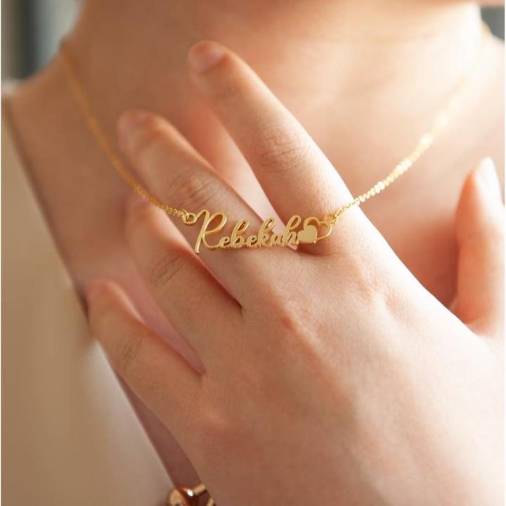 Name Locket For Girls, Name Jewelry, Customize Necklace, Customise gift jewellery for girls