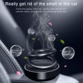 Solar Rotating Car Perfume. 