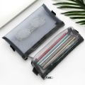 Transparent Pencil Case Mesh Pencil Bag For Kids Girls Gift Office School Supplies Kawaii Stationery Nylon Pencilcase. 