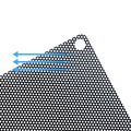 5pcs 8cm 9cm 12cm 14cm Black Square Fan Filter PC computer mesh dustproof case cover 80 90 120 140mm Fan Dust Filter Cooler. 
