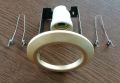 ELBi R63 Angle Spotlight Fixture. Satin Gold. Made in TURKEY. Suitable for LED bulb.. 
