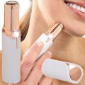 Rechargeable Flawless Facial Hair Removal Machine For Women l Women's Beauty Tool Painless Hair Remover l Hair & Eye Brow Shaper l upper Lips Hair Removing Machine with Light  l  women facial hair removing. 