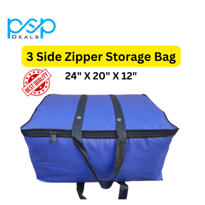 PSP%20DEALS%20-%201%20pack%20highest%20quality%20Nonwoven%20BLANKETS%20AND%20COMFORTERS%20,QUILTS%20Storage%20Bags%2024%20x%2020+%2012%20-%20Image%208