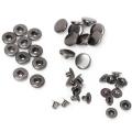 10Pcs 15mm Metal Press Stud Snap Button Fastener Clothes Accessories. 
