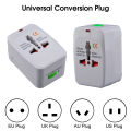 Converter Plug Practical EU UK US AU Universal Plug Adapter. 