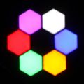 HA 1 pcs Quantum lamp LED Lamp Modular Touch Sensitive Lighting Hexagonal Night Light Lamps Wall Lamp Hexagonal wall light. 