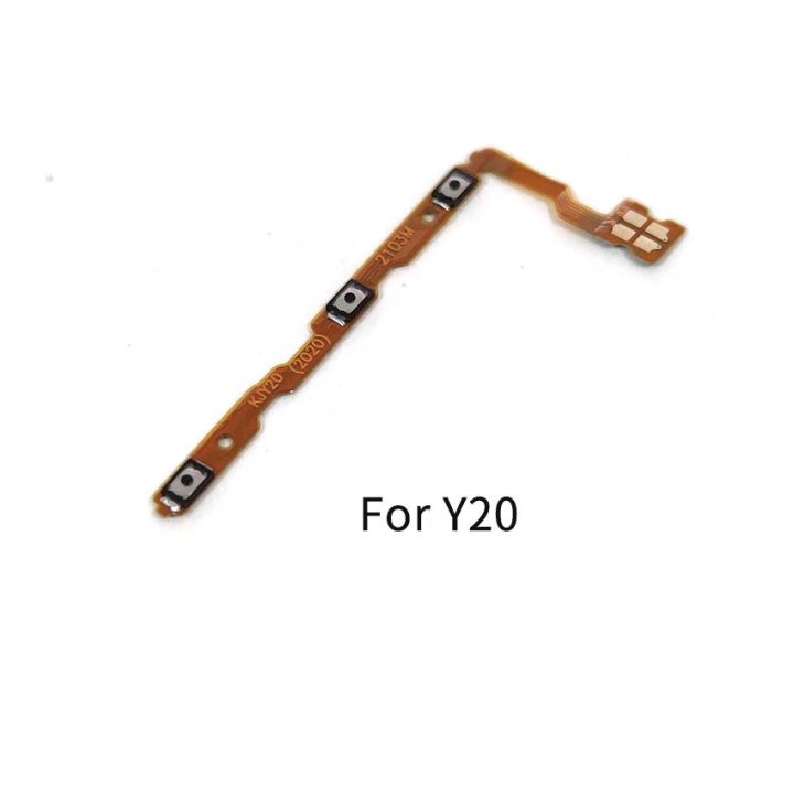 For Vivo Y20 Y20s Y21 Y21s Y33s Y15s Y15a Power Volume Button Flex Cable Side Key Switch ON OFF Control Button Repair Parts