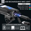 Bike Light USB Rear Bicycle Light Rechargeable Bike Tail Light and Front Light Set Cycle Headlight with Bicycle Speedometer Odometer Fits All Mountain & Road Bike. 